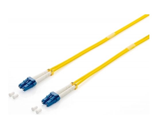 Equip Patchcord światłowodowy LC - LC, Singlemode, OS2, żółty (254433)