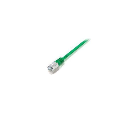 Equip Patchcord S/FTP, Cat6A, 50cm, zielony (605647)