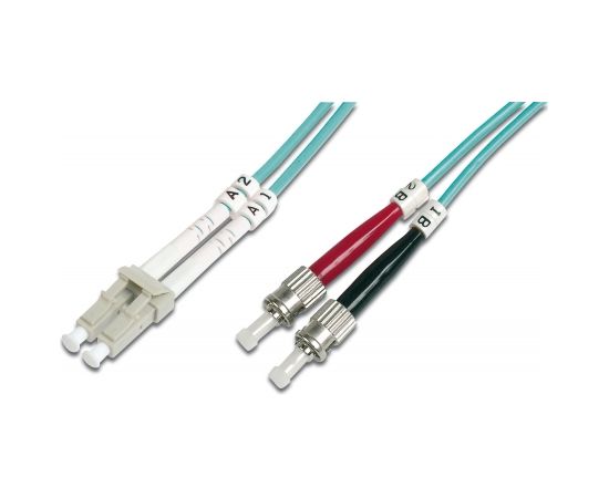 Assmann Patchcord światłowodowy, LC/ST, MM, 2m, OM3 (DK-2531-02/3)