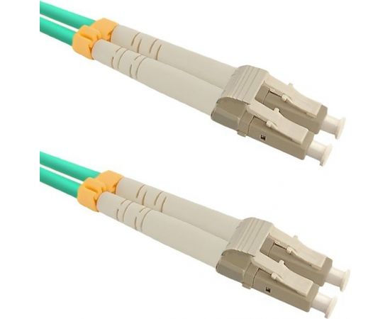 Qoltec Optic Patchcord LC/UPC - LC/UPC MM 50/125 OM3 15m (54081)