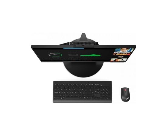 Lenovo Monitor ThinkCentre Tiny In One 27 27 ", IPS, QHD, 2560x1440, 16:9, 14 ms, 350 cd/m², Black