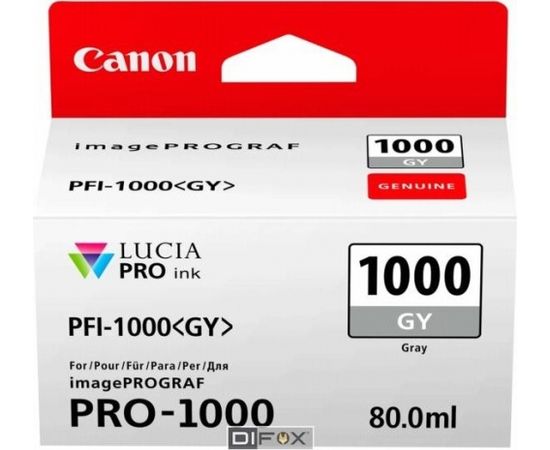 Canon PFI-1000 GY grey