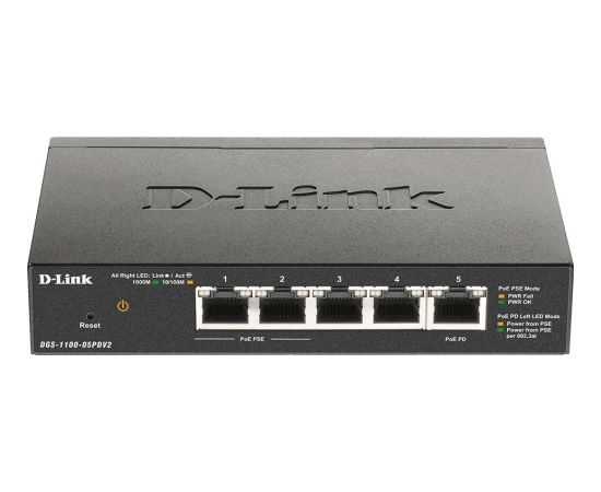 D-LINK 5-Port Gigabit PoE Smart Switch