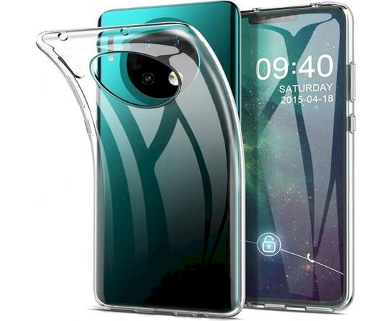 Fusion ultra 0.3 mm izturīgs silikona aizsargapvalks Huawei Mate 40 Lite caurspīdīgs