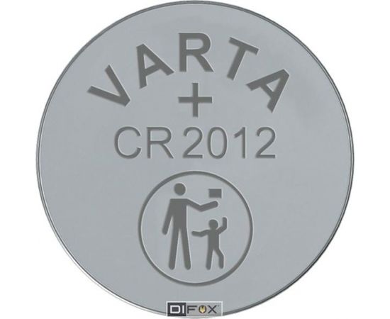 10x1 Varta electronic CR 2012