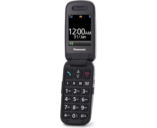 Panasonic KX-TU446EXB Black mobilais telefons