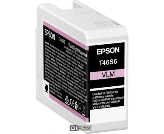 Epson ink cartr. viv light mag. T 46S6 25 ml Ultrachrome Pro 10