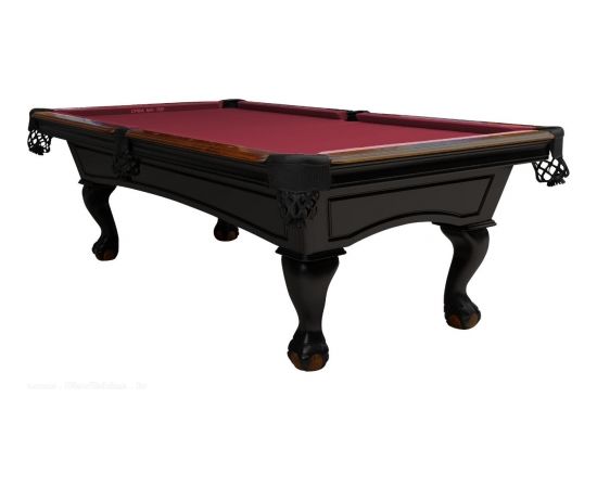 Billiard Table, Pool, Dover, 8 ft., Black