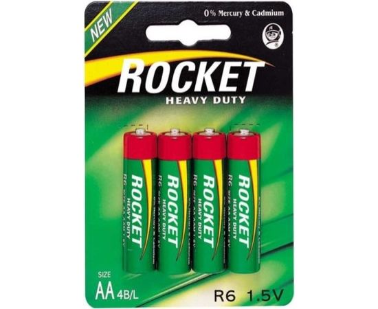 Rocket R6-4BB (AA) Блистерная упаковка 4шт.