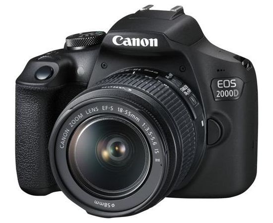 Canon EOS 2000D 18-55 IS + LP-E10 EU26 Black