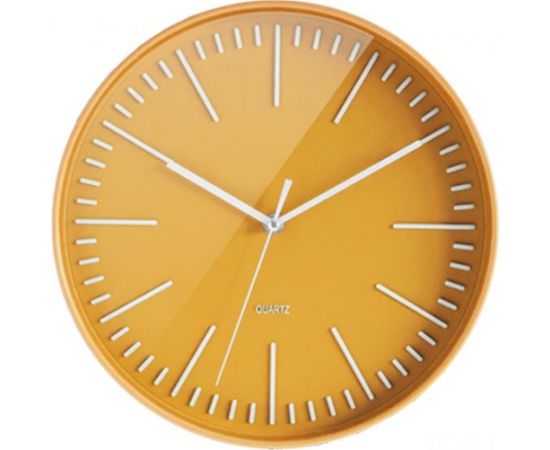 Sienas pulkstenis CEP Trendy, 30 cm, dzeltens