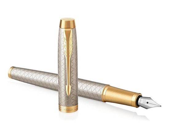 Tintes pildspalva PARKER IM Premium Warm Silver GT Fine