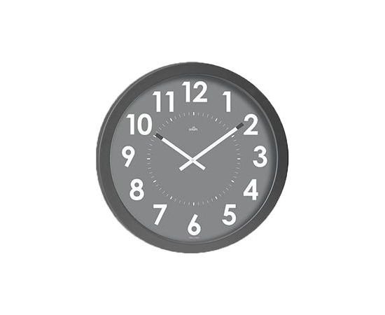Sienas pulkstenis CEP ORIUM, diametrs 55 cm, pelēks