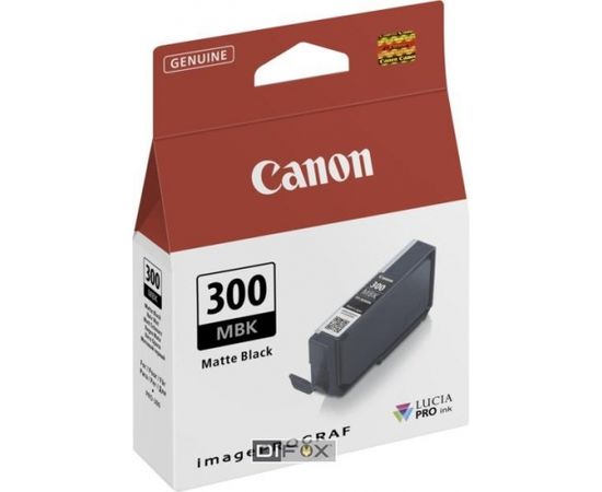 Canon PFI-300 MBK matte black