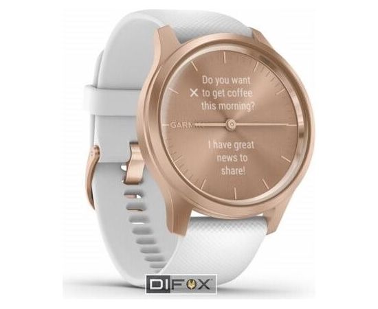 Garmin vivomove Style rose gold/white