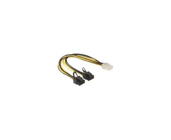 DELOCK Cable PCI Express 6pin > 2 x 8pin