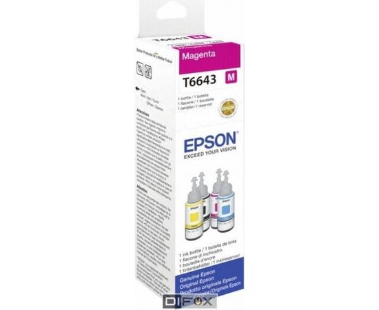 Epson ink magenta T 664 70 ml       T 6643
