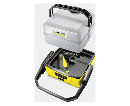 Karcher OC3 Plus Car Mobils Kärcher spiediena mazgātājs ar litija jonu akumulatoru un 7 litru ūdens tvertni. Мойки высокого давления
