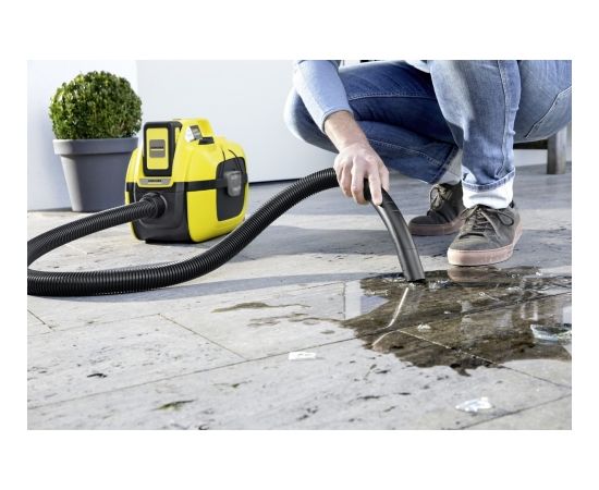 Karcher WD 1 Compact Battery Set baterijas darbināms multifunkcionālais putekļu sūcējs