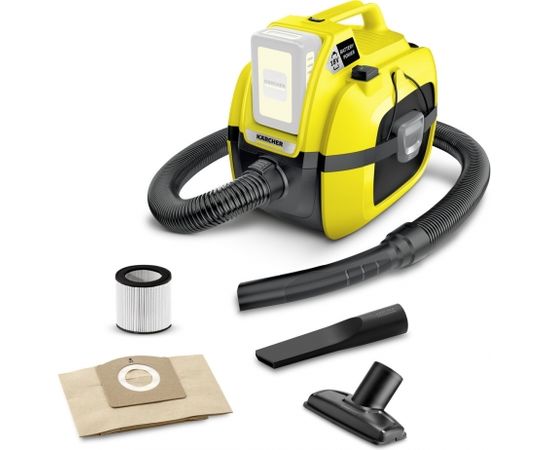 Karcher WD1 Compact Battery bezvada multifunkcionālais putekļu sūcējs