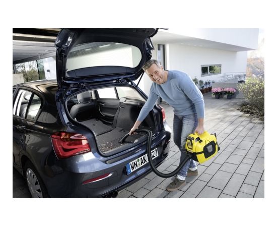 Karcher WD1 Compact Battery bezvada multifunkcionālais putekļu sūcējs