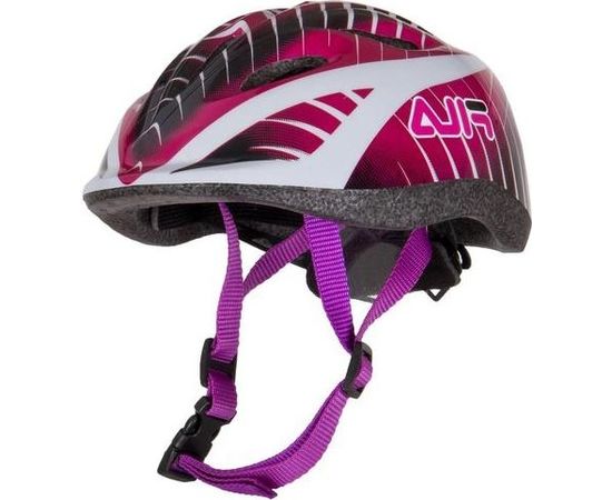 FILA JUNIOR GIRL HELMET (XS) BLK/VIOLET (60751066) ķivere