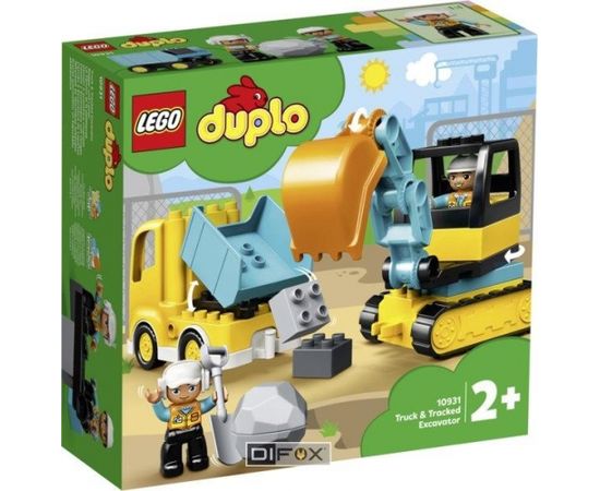 LEGO Duplo 10931 Truck & Tracked Excavator