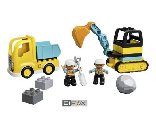 LEGO Duplo 10931 Truck & Tracked Excavator