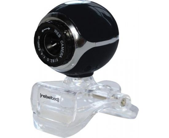Rebeltec Vision Web Kamera ar Mikrofonu Melna (Ir veikalā)