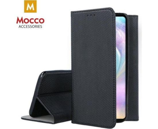 Mocco Smart Magnet Book Case Grāmatveida Maks Telefonam Samsung Galaxy A72 5G Melns