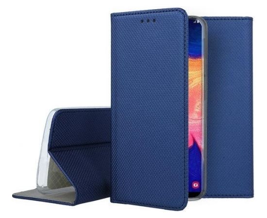 Mocco Smart Magnet Book Case Grāmatveida Maks Telefonam Samsung Galaxy A72 5G Zils