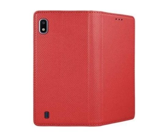 Mocco Smart Magnet Book Case Grāmatveida Maks Telefonam Samsung Galaxy A72 5G Sarkans