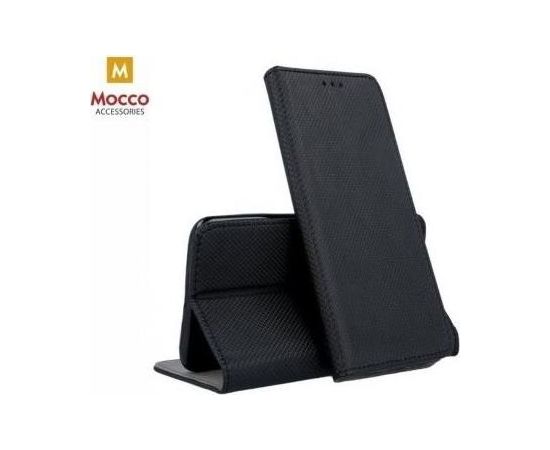 Mocco Smart Magnet Book Case Grāmatveida Maks Telefonam Xiaomi Mi 10T Lite 5G Melns