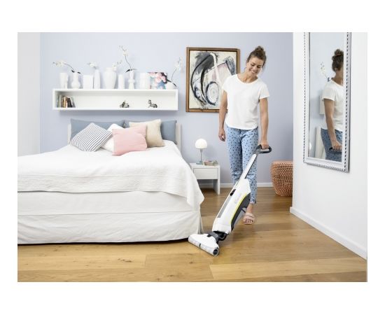 Karcher FC 5 Cordless Premium (white) grīdas tīrītāja Premium ar 500 ml universālo tīrīšanas līdzekli