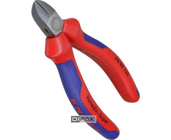 KNIPEX wire cutter chrome 125 mm