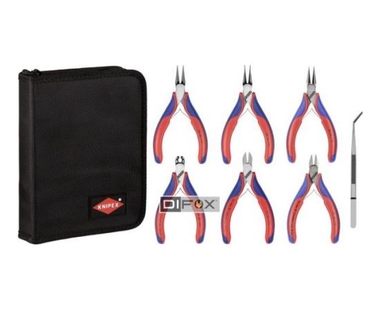 KNIPEX Case with electronic pliers 7 pcs.