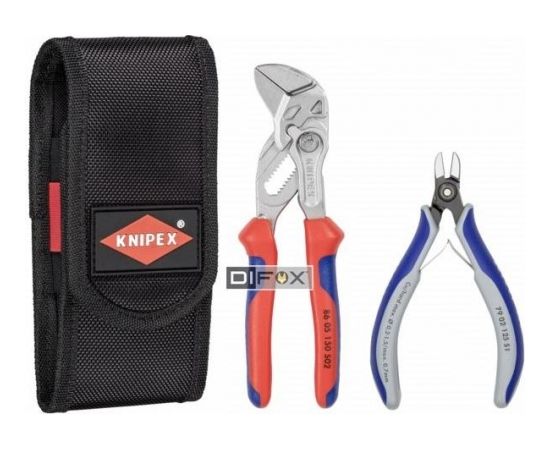 KNIPEX cable tie cutting set in Beltpack