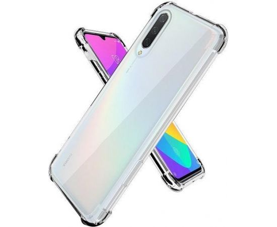 Mocco Anti Shock Case 0.5 mm Aizmugurējais Silikona Apvalks Priekš Samsung Galaxy A42 5G Caurspīdīgs