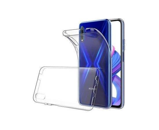 Mocco Ultra Back Case 1 mm Aizmugurējais Silikona Apvalks Priekš Huawei Honor 9X Pro Caurspīdīgs