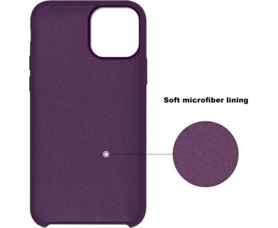 Fusion elegance fibre прочный силиконовый чехол для Samsung A426 Galaxy A42 фиолетовый
