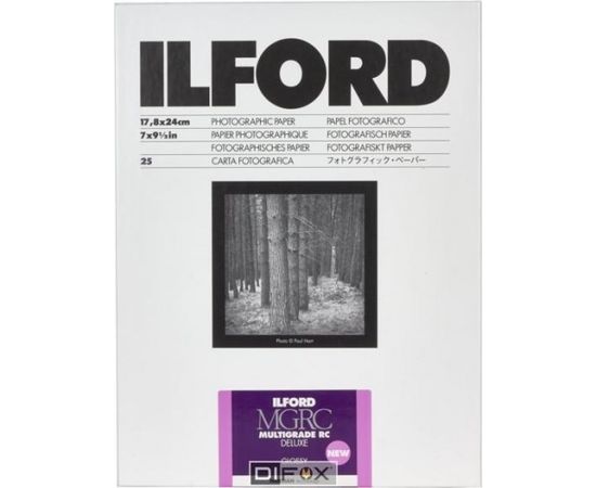 1x 25 Ilford MG RC DL  1M  18x24