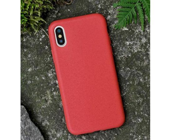Forever Bioio bioloģiski sadalams aizsargapvalks Apple iPhone 12 Mini sarkans