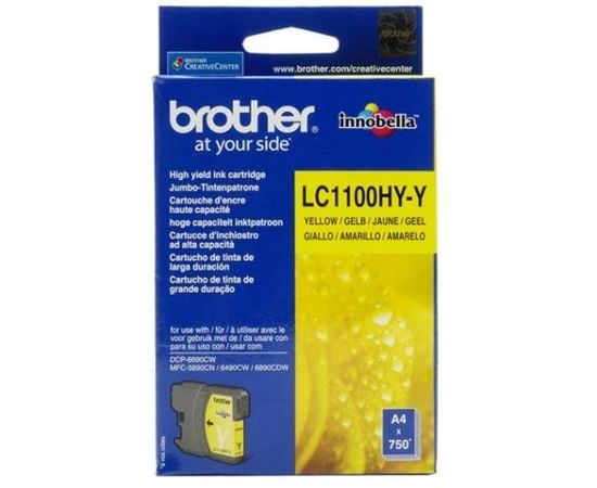 BROTHER LC-1100HYY TONER HIGH YELL. 750P