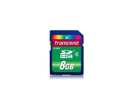 Transcend memory card SDHC 8GB Class 4