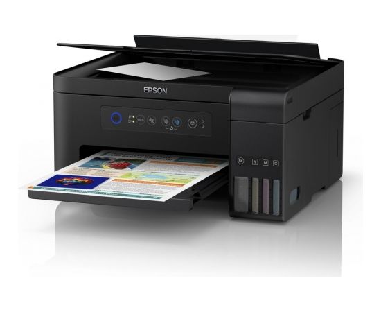 Epson Multifunctional printer L4150 Colour, Inkjet, Cartridge-free printing, A4, Wi-Fi, Black