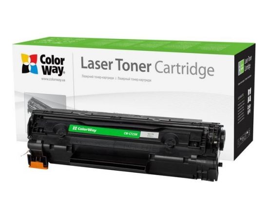 ColorWay Econom toner cartridge for Canon:725, HP CE285A ColorWay Econom Toner Cartridge, Black