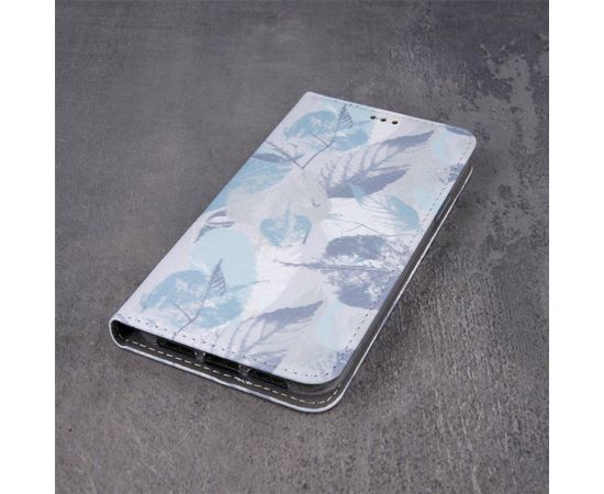 Mocco Smart Trendy case Frozen 1 Leaves Grāmatveida Maks Telefonam Samsung Galaxy A42 5G