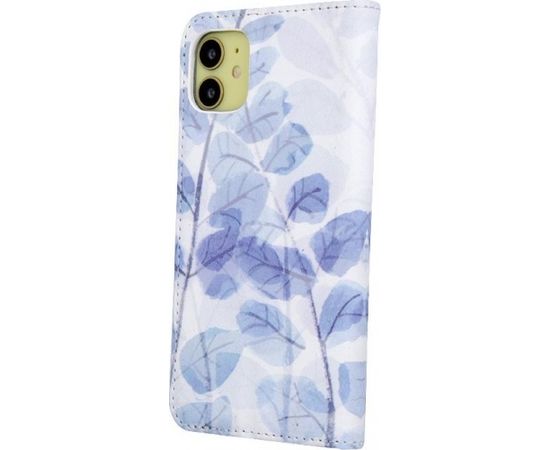 Mocco Smart Trendy case Frozen Leaves 3 Grāmatveida Maks Telefonam Samsung Galaxy A20s