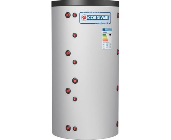 Cordivari akumulācijas tvertne PUFFER VC 1000L, ar izolāciju 3bar, (Tmax 99 °C)