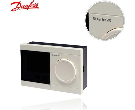 Danfoss ECL 296 Comfort, 230 V, universāla kontrole (2 cikli) ar LAN/MODBUS/M-BUS komunikāciju